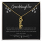 Granddaughter Vertical Name Necklace